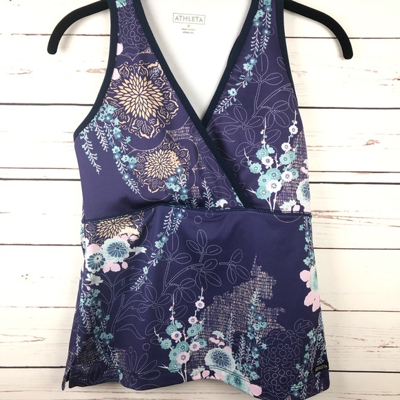 Athleta Tops - ATHLETA Purple Tank Top Size M